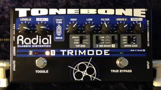 Radial Tonebone Trimode Demo [upl. by Anihs]