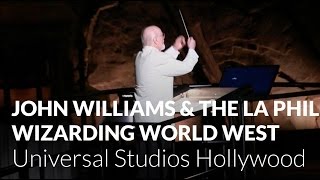 John Williams amp The Los Angeles Philharmonic at The Wizarding World of Harry Potter [upl. by Ahsienar]