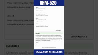 Health Plan Finance and Risk Management AHM520 Exam Questions and Answers  AHM520 PDF Questions [upl. by Capello]