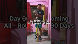 Day 66 Of Becoming AllRounder In 90 Days 🏏❤️ cricketvlog minivlog 90dayschallenge allrounder [upl. by Lyndell]