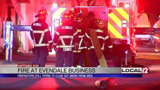 Evendale business fills with smoke [upl. by Heller329]