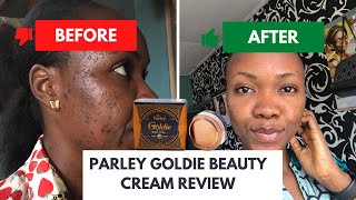 Parley Goldie Beauty Cream Review Parley Goldie Beauty Cream [upl. by Eyram]