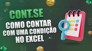 CONTSE  Como contar com uma condição no Excel com a fórmula CONTSE [upl. by Inele]