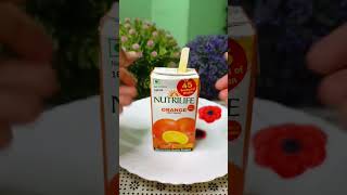 NUTRILIFE 🍊Orange popsicle shorts ytshorts youtubeshorts [upl. by Fransis]