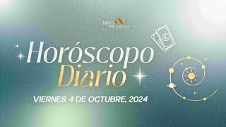 Horóscopo Diario  ¡Conoce tus predicciones para el 04 de octubre de 2024 [upl. by Samale]