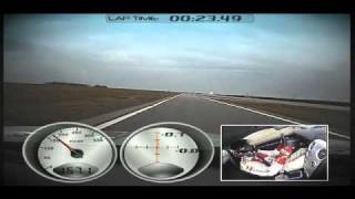 Mercedes Benz SLR McLaren  TopSpeed Track Test [upl. by Austine]