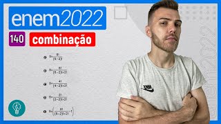 ENEM 2022  Q140  Um prédio com 9 andares e 8 apartamentos de 2 quartos por andar  COMBINAÇÃO [upl. by Harrie]