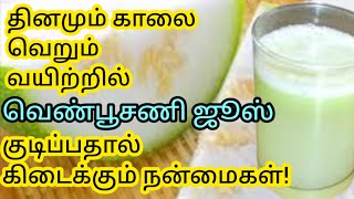 The Most POWERFUL and Healthiest Juice  ASH GOURD JUICE [upl. by Ocram]