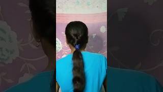 Simple Ponytail Hairstyle With Claw Clip 🦋 hairstyle ponytail Aparnabanerjee [upl. by Ennayllek]