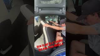 How to Access the Third Row in a 2022 Tesla Model X AWD SUV  IQautos  Marietta GA [upl. by Nairbal]