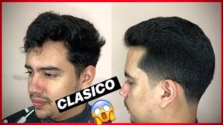 COMO HACER UN CORTE CLASICO MODERNO ✂️ 2020  COMO CORTAR CON TIJERAS FACIL [upl. by Navillus911]