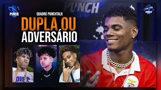 DUPLA OU ADVERSÁRIO com BL4CK  Canal Punchline [upl. by Llenil]