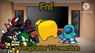 Fnf react to Vs Imposter V5 mod Gacha club [upl. by Wengert]