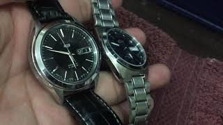 Seiko SNKL23J1 vs Orient AB08C0B CA [upl. by Royce476]