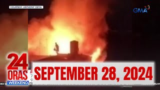 24 Oras Weekend Express SEPTEMBER 28 2024 HD [upl. by Ycul213]