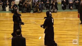 15th All Japan 8dan Kendo Championships — SF2 [upl. by Mesics988]