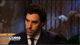 Sacha Baron Cohen  Interview 2012  About quotLes Miserablesquot [upl. by Nayt]