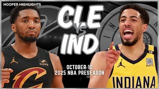 Cleveland Cavaliers vs Indiana Pacers Full Game Highlights  Oct 10  202425 NBA Preseason [upl. by Sitra145]