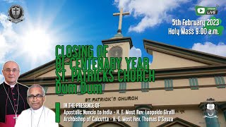 Closing of BiCentenary Year St Patricks Church Dum Dum India [upl. by Gun]