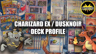 Charizard ex  Dusknoir Deck Profile  New Best Deck Shrouded Fable Pokémon TCG [upl. by Ehttam]