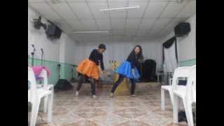 Coreografia  Eu li na Biblia Aline Barros ensaio [upl. by Axe]