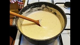 Bechamel Sauce  White Sauce  Besciamella  Besamel [upl. by Cerelia19]