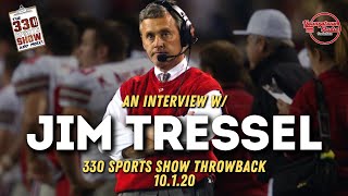 Jim Tressel talks OSUYSU careers winning national titles favorite quotes amp more [upl. by Robena257]