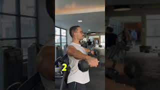 3 exercícios com halteres para crescer seus ombros [upl. by Henson144]