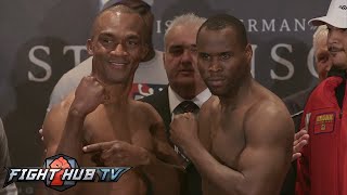 Adonis Stevenson vs Sakio Bika Full Video Weigh In amp Face Off [upl. by Evetta]