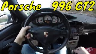 Porsche 996 GT2 Review POV Drive [upl. by Oidale]