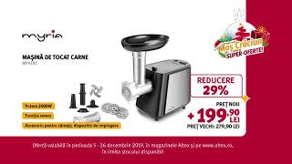 🎅 SUPEROFERTE de CRĂCIUN la Electrocasnice mici Myria [upl. by Yasu]