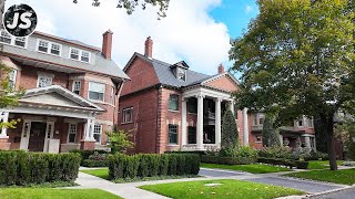 Torontos Wealthy Rosedale Neighbourhood  Fall Walk Oct 2024 [upl. by Whiting]