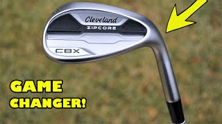 CLEVELAND CBX ZIPCORE GOLF WEDGES REVIEW 2023 LOOK AT CLEVELAND GOLFS HIGHPERFORMANCE WEDGES [upl. by Ariik]