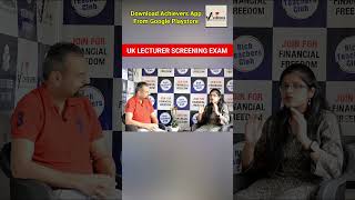 Lecturer Screening exam question level  Uttarakhand Adhyapak  lecturer uksssc teaching ukpsc [upl. by Atikahc]