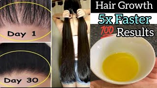 Best Homemade Hair Oil For Extreme Hair Growth Stop Hair Fall Dandruff  Hair Care At Home [upl. by Dielle]