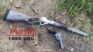 Marlin 1895 SBL  First Shots and Impressions [upl. by Pepita188]