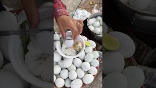 Rice Noodle With Fertilized Eggs  Cambodian Street Food [upl. by Yrral]