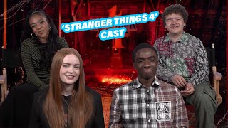 Netflix’s ‘Stranger Things 4’ Cast On Growing Up amp Saying Goodbye [upl. by Enilaf505]