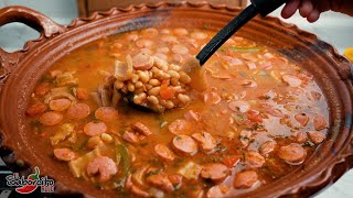 Frijoles Charros Estilo Monterrey  quotEl Saborcito Rojoquot [upl. by Zavala]