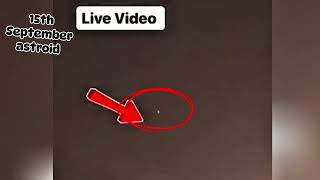 100 Real video 15th September Asteroid Captured  asteroid science 15september trending [upl. by Norret865]