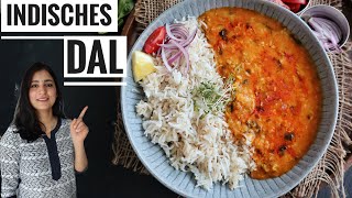 Indisches DAL  Leckere Rote Linsen  Alltags Rezept  Indische Rezepte [upl. by Naillimxam]