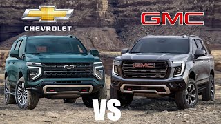 GMC Youkan vs Chevrolet Tahoe 2025 Battel of opulence [upl. by Russel]