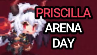 Priscillas Tanky Team ft Ara amp Noxia  Guardian Tales Arena LA [upl. by Kcirdef]