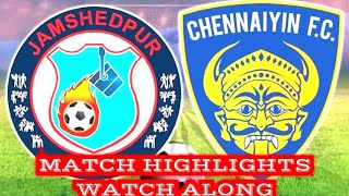 Jamshedpur Fc vs Chennaiyin Fc  Indian Super League • Match Highlights Football Stream En vivo [upl. by Eilsek]