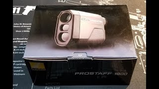 Nikon Prostaff 1000 Laser Rangefinder Overview [upl. by Einttirb473]