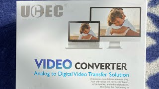 UCEC VHS to Digital Converter Test In 2021 [upl. by Liana]