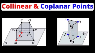 Collinear and Coplanar Points  Geometry  Eat Pi [upl. by Silletram]