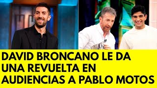 DAVID BRONCANO LE DA UNA REVUELTA EN AUDIENCIAS A PABLO MOTOS [upl. by Nitaj354]