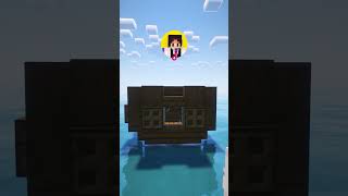 Minecraft Boat House🏠 shorts [upl. by Justine873]