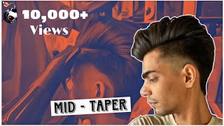 Textured Quiff  Mid Taper  Haircut for Men [upl. by Babbette]